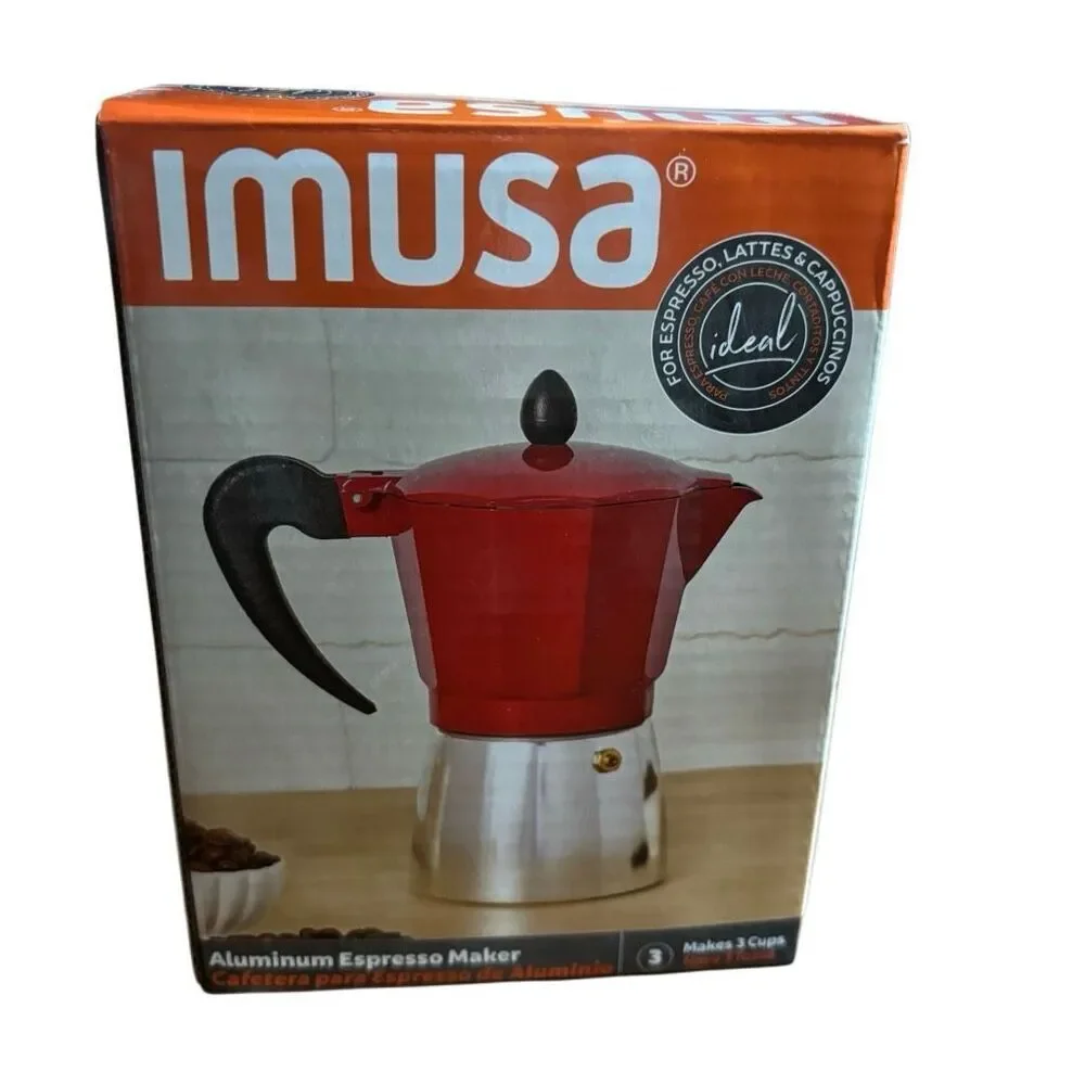 Imusa Aluminum 3 Cup Espresso Maker